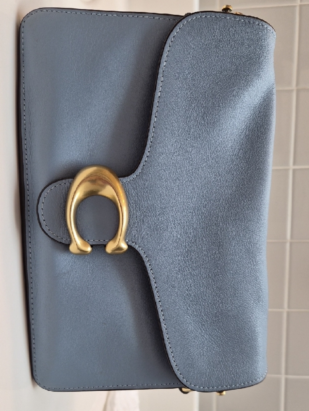 Coach Tabby Chain Purse In Bluebell - Picture 6 of 12